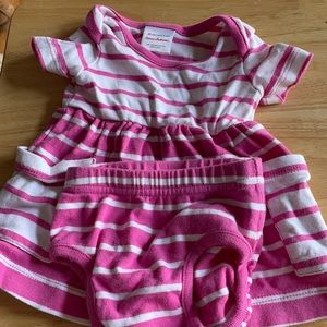 Hanna Andersson girls dress with bloomers